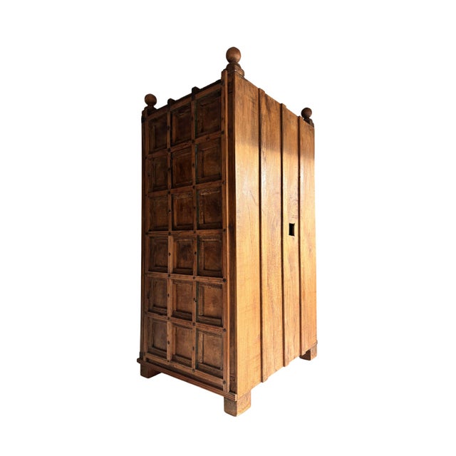 Wooden Wardrobe, 18th Century For Sale - Image 3 of 16