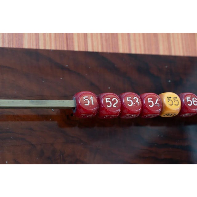 Vintage Italian Billiard Scoreboard by Biliardi Mari, 1980s For Sale - Image 5 of 11