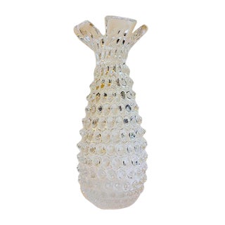 Mid-Century Murano Glass Pineapple Vase from Seguso For Sale