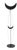 Luna Sculptural Floor Lamp in Wrought Iron, 1980s For Sale