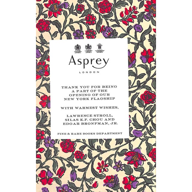 AUSTEN, Jane [367] pp. Everyman's Library 51 1992 w/ Asprey London bookplate 8 1/4" x 5 1/8" w/ full leather binding by...