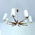 Large Scandinavian Glass and Teak Pendant Light, 1960s For Sale - Image 9 of 15
