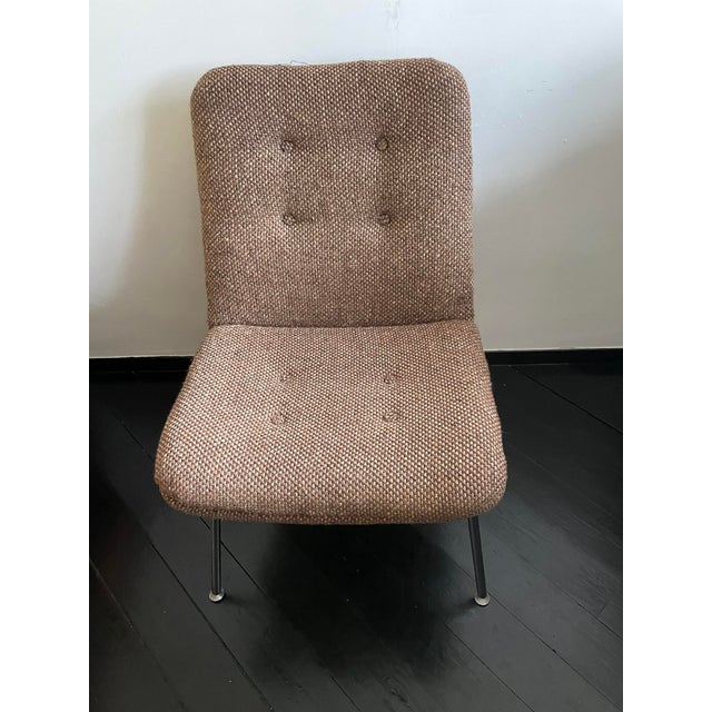 Brown Desk Chair attributed to Geoffrey Harcourt for Artifort, 1960s, in Flawless conditions. Designed 1960 to 1969 This...