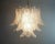 Italian Murano Three-Tier 48 Transparent Felci Glass Chandelier For Sale In Los Angeles - Image 6 of 11