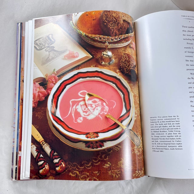 Paper Russian Imperial Style Book, Hardbound, 1st Edition With Jacket For Sale - Image 7 of 10