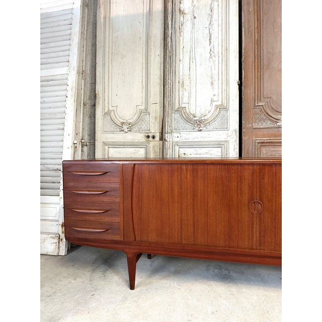 Scandinavian-Style Teak Sideboard by Johannes Andersen, 1960s For Sale - Image 13 of 18