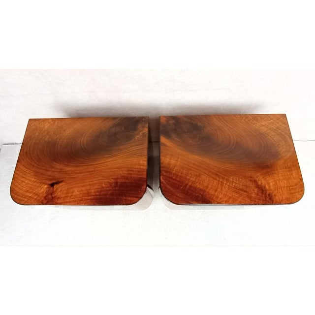 Wood Bedside Tables by Jindřich Halabala for Up Závody, 1960s, Set of 2 For Sale - Image 7 of 18