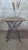 Metal Early 20th Century Iron Folding Bistro Garden Table For Sale - Image 7 of 9