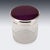1910s Antique English Silver and Etched Crystal Jar from G&S Co., London, 1919 For Sale - Image 5 of 13