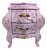 Original Hand Refinished Bombay Chest / Nightstand — French Provincial Style — Maison Martine For Sale