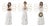 Modern Angel Figurines withGold Metal Wings (Set of 6) For Sale