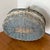 Vintage Gray Gathering Basket With Bunny Rabbit Motif For Sale - Image 9 of 11