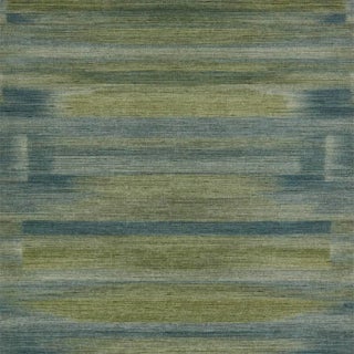 Harlequin Refraction Wallpaper in Emerald Citrus For Sale