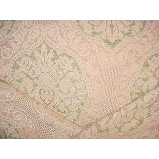 Kravet Couture 19813 Palais Washed Damask Blush Upholstery Fabric- 6-3/4 yards For Sale