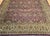 Vintage Oversize Kerman Design Rug in Royal Purple, Green, Cream, Gold, Blue For Sale - Image 10 of 15