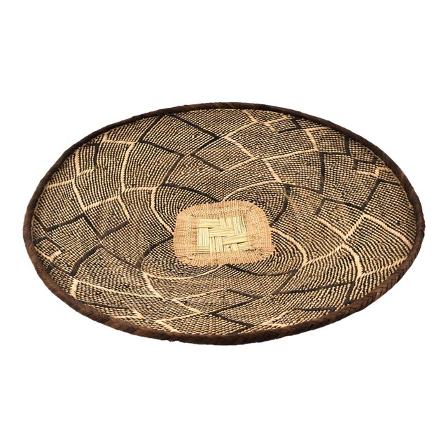 Early 20th Century Tonga Binga Basket 22.5 Inch For Sale