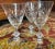 Mid 20th Century Duncan & Miller Willow Crystal Wine Glasses – Starter Set of 3, Elegant Etched Stemware For Sale - Image 4 of 10