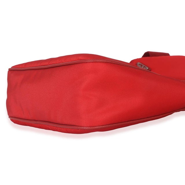 Textile Red Re-Nylon Re-Edition 2005 Hobo For Sale - Image 7 of 9