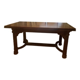 Late 19th Century Expandable Dining Room Table For Sale