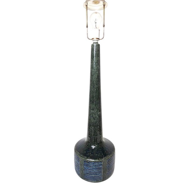 Ceramic DL 37 Table Lamp by Per & Annelise Linnemann-Schmidt for Palshus, 1960s For Sale - Image 3 of 17