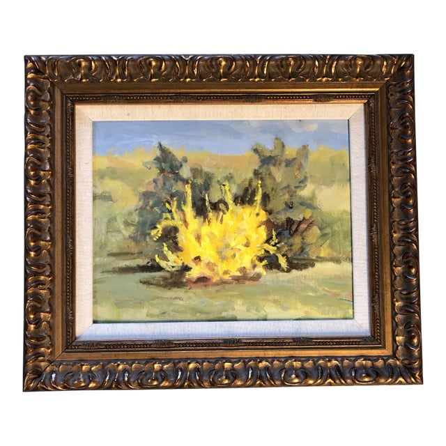 Original Contemporary Impressionist Spring Landscape Painting For Sale