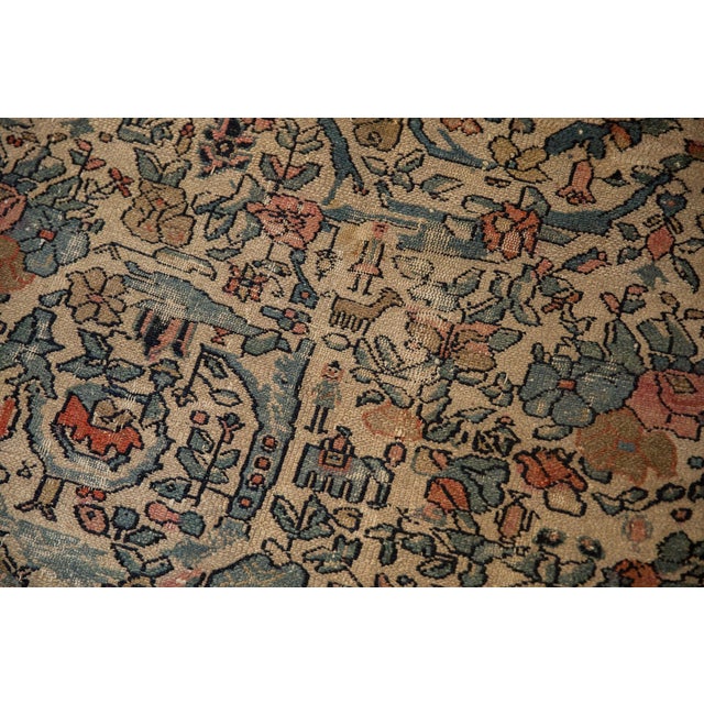 Antique Bibikabad Rug - 4'4" x 7'4" For Sale - Image 14 of 18