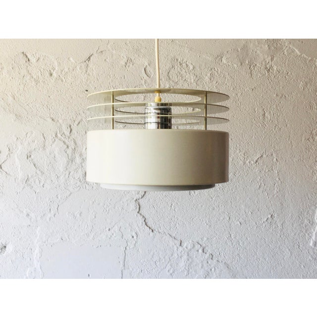 Danish Glass Pendant Lamp, 1970s, in Flawless conditions. Designed 1970 to 1979 Up to 250V (Europe/UK Standard).The wiring...