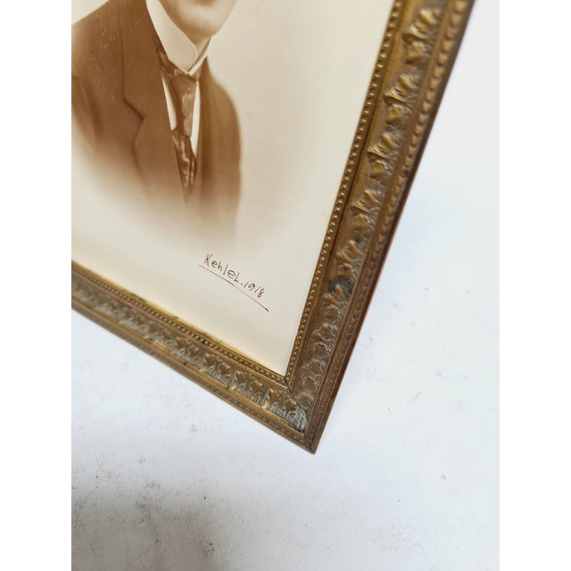 Antique Rococo Frame in Bronze, France, 1890s For Sale - Image 12 of 14