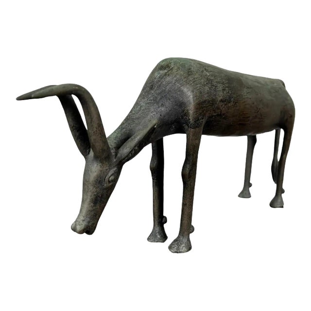 Bronze Antelope For Sale