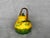 1950s Decorative Ceramic Melon Fruit Teapot With Bamboo Handle For Sale - Image 5 of 13