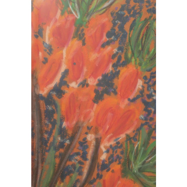 Artist Signed Pastel Painting Inspired by Vincent Van Gogh For Sale - Image 15 of 18