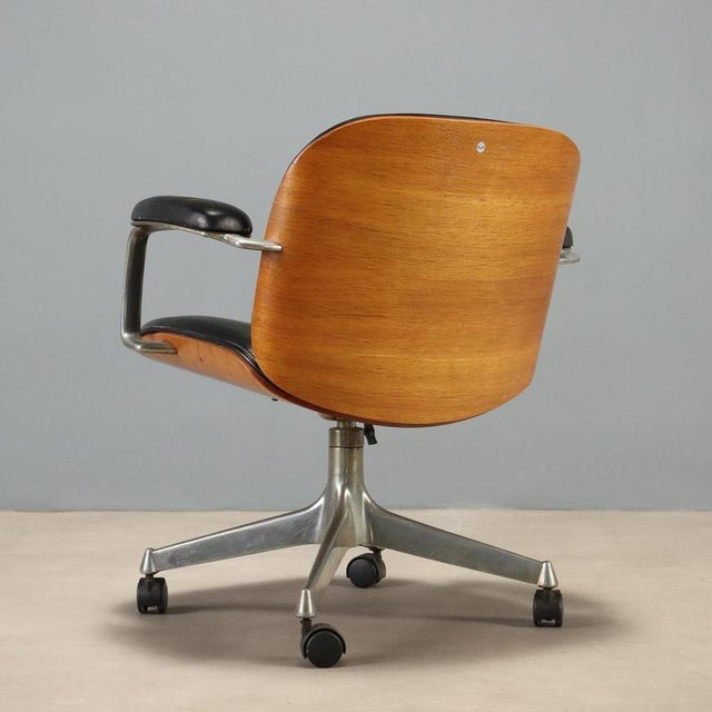 Swivel Armchair by Ennio Fazioli for MIM, 1960s For Sale - Image 11 of 14