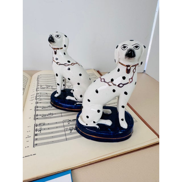 Late 19th Century Staffordshire Dogs, a Pair For Sale - Image 9 of 9