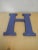 1940s Lowercase Letter H in Terracotta, 1940 For Sale - Image 5 of 7