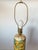 Vintage Italian Scraffito Table Lamp With Gilt Glaze Detail For Sale - Image 14 of 15