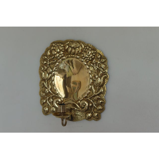Mid-Century Modern Swedish Brass Sconces, Set of 2 For Sale - Image 6 of 18