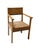 Art Deco Dutch Oak Armchair by J.A. Muntendam for L.O.V. Oosterbeek, 1920s For Sale - Image 4 of 12