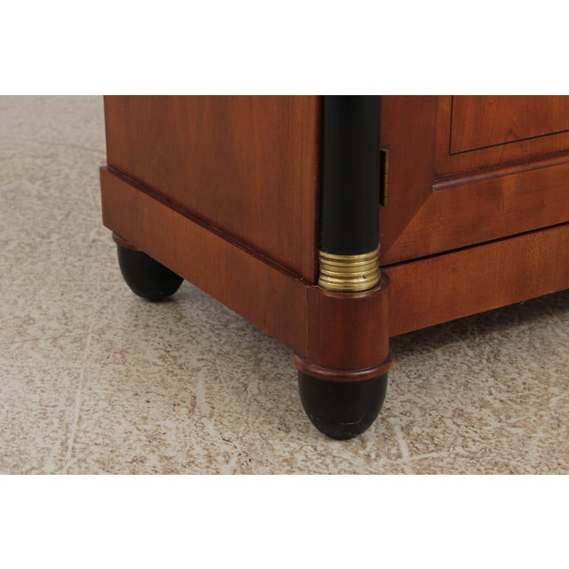 Baker Cherry French Empire Sideboard For Sale - Image 12 of 17