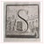Old Master, Antiquities of Herculaneum, Letter S, Etching, 18th Century For Sale