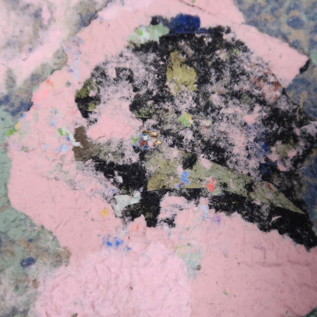 Original Abstract Textured Fiber Base Mixed Media Painting in by Casey R Klein For Sale - Image 14 of 16