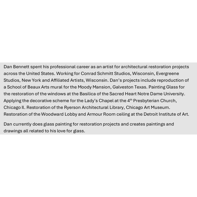 2020s Original Florida Acrylic Painting on Canvas, Dan Bennett For Sale - Image 5 of 5