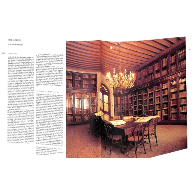 White "The Botanical Garden of Padua, 1545-1995" 1995 Minelli, Alessandro [Edited By] For Sale - Image 8 of 11