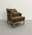 Vintage Faux Bamboo Lions & Tigers Lounge Chair For Sale - Image 4 of 8