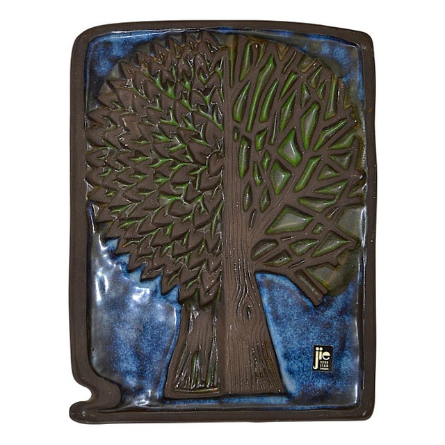 Wall Plaque by Jie Verkstad Design Aimo, Sweden For Sale - Image 6 of 6