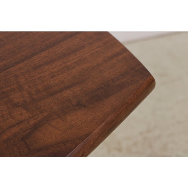 Mid Century Design Modern Walnut Console Table For Sale In Philadelphia - Image 6 of 12