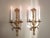 Vintage Pair of Friedman Brothers New York Louis XVI Style Gilt Gesso Wall Sconces Elegant pair of Louis XVI-style wall...