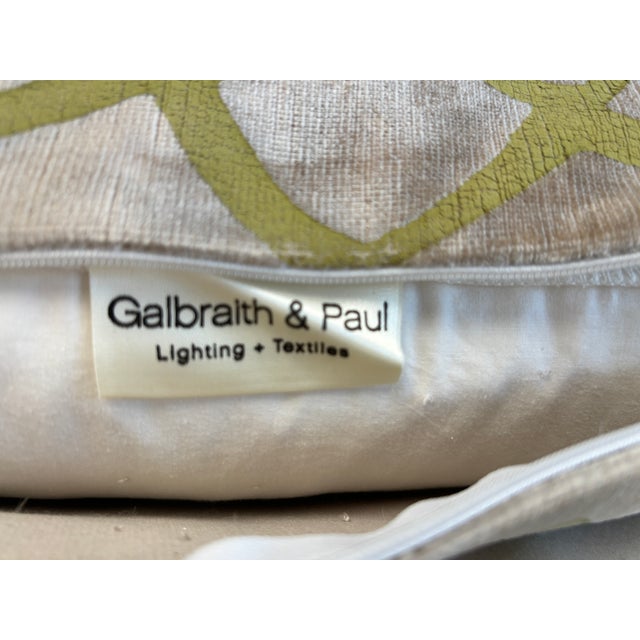 Velvet Throw Pillow by Gabraith & Paul For Sale - Image 10 of 13