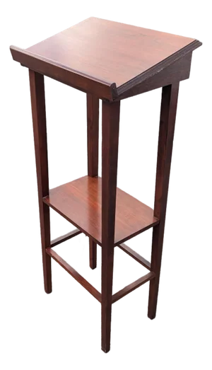 Late 20th Century Mahogany Georgian Style Lectern /Bookstand