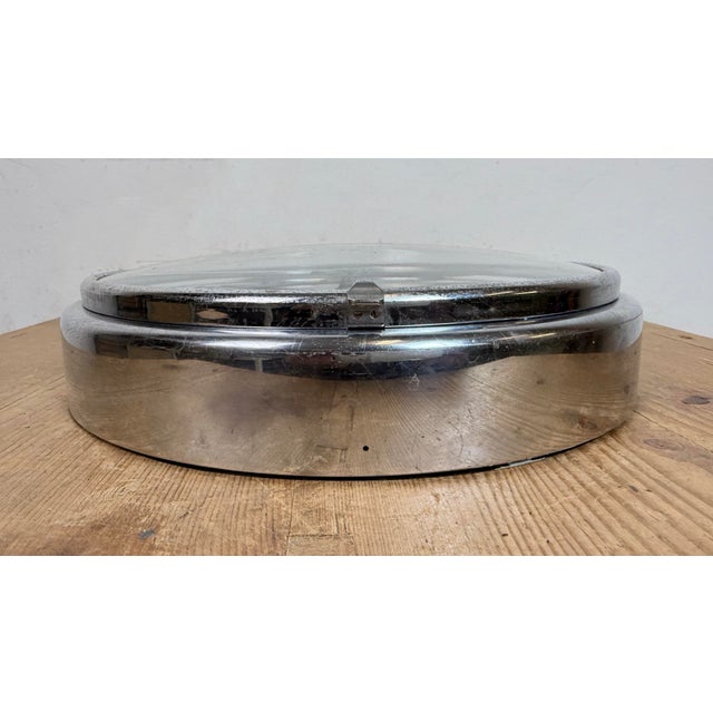 Vintage German Electric Wall Clock from Palmtag, 1960s For Sale - Image 9 of 18