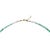 Ombre Light Emerald Necklace 14k Gold For Sale - Image 4 of 9